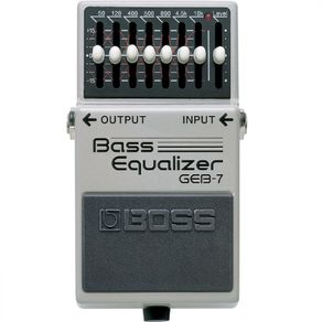 Pedal Para Contrabaixo Bass Equalizer GEB-7 - Boss